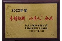 2022年十堰市专精特新“小巨人”企业